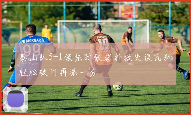 泰山队5-1领先时张岩扑救失误瓦科轻松破门再添一分